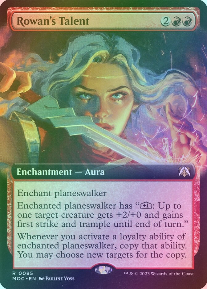 Rowan's Talent (MOC) (85) / Extended Art / Foil