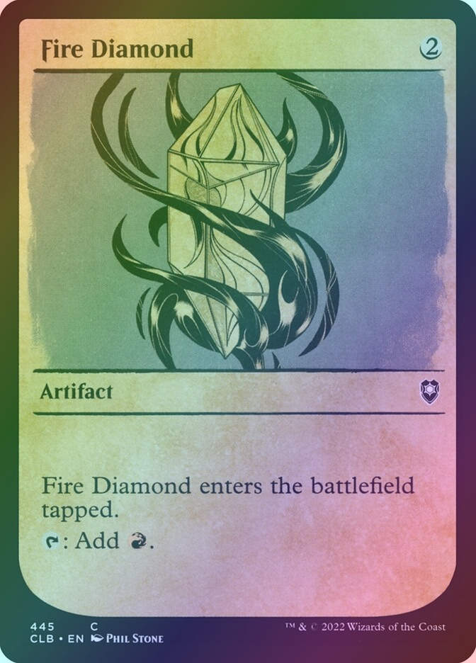 Fire Diamond (CLB) (445) / Showcase / Foil