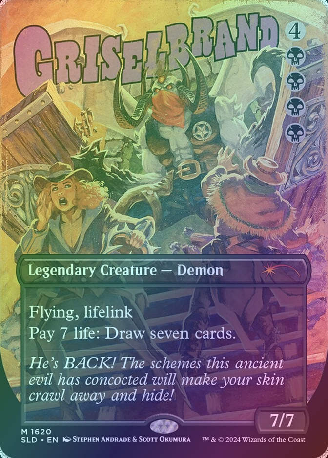 Griselbrand (SLD) (1620) / Borderless / Rainbow Foil