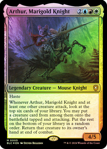 Arthur, Marigold Knight (blc) (5) / Foil
