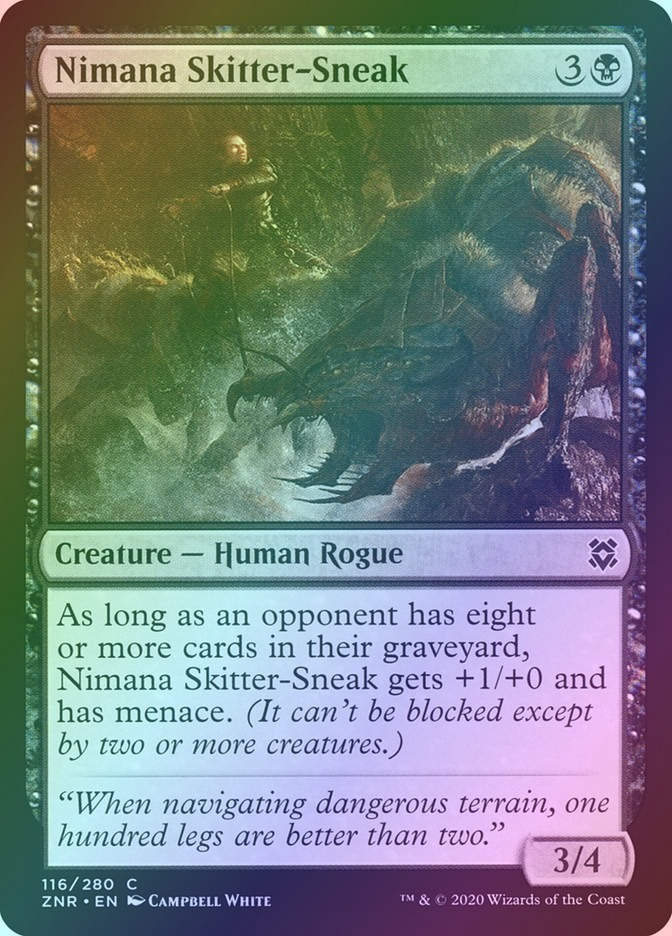 Nimana Skitter-Sneak (ZNR) (116) / Foil