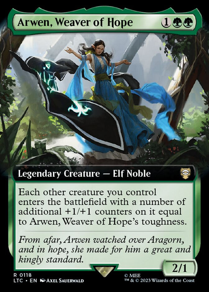 Arwen, Weaver of Hope (LTC) (118) / Extended Art