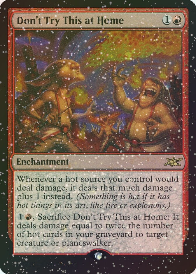 Don't Try This at Home (UNF) (391) / Galaxy Foil