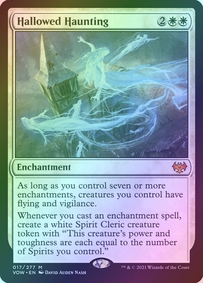 Hallowed Haunting (VOW) (17) / Foil
