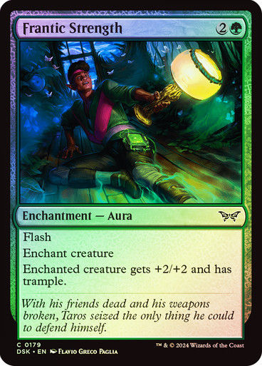 Frantic Strength (DSK) (179) / Foil