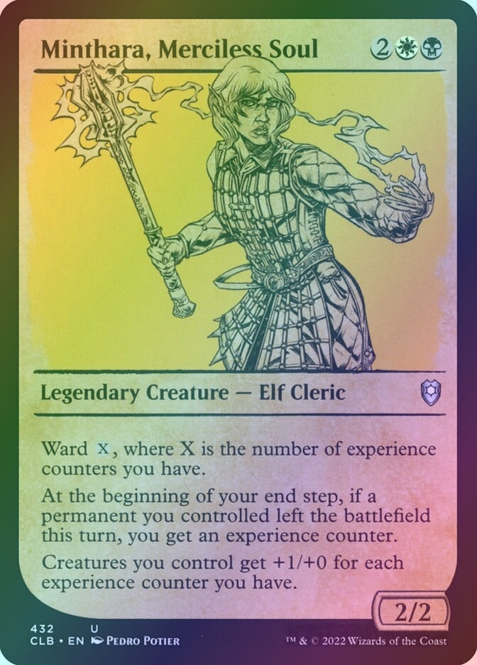 Minthara, Merciless Soul (CLB) (432) / Showcase / Foil