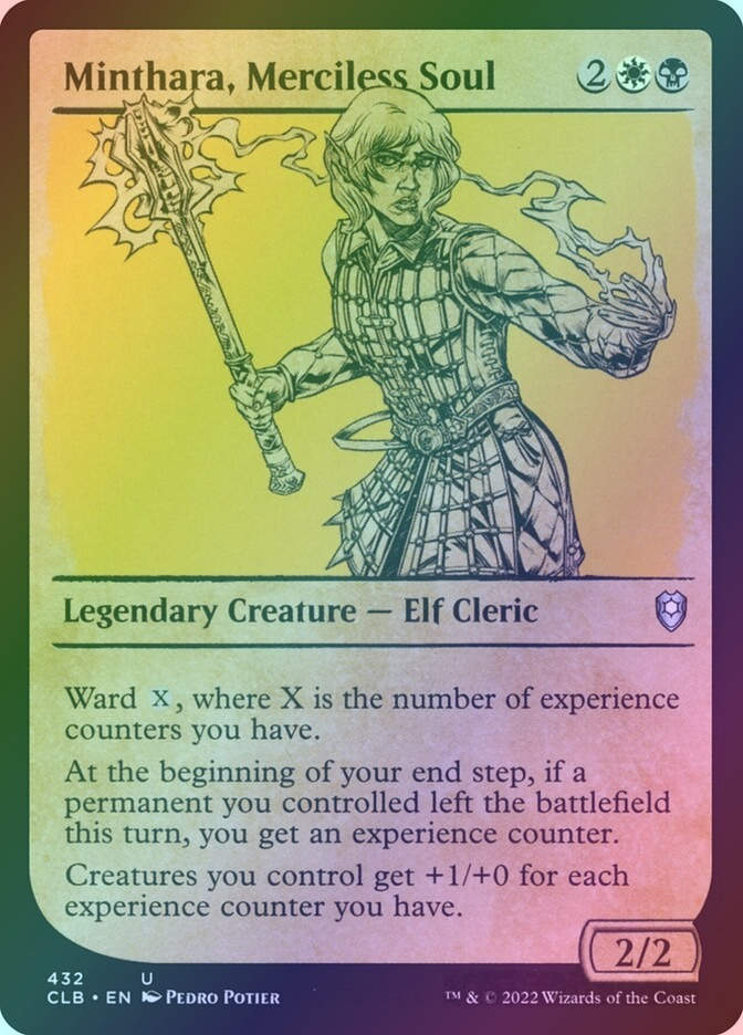 Minthara, Merciless Soul (CLB) (432) / Showcase / Foil