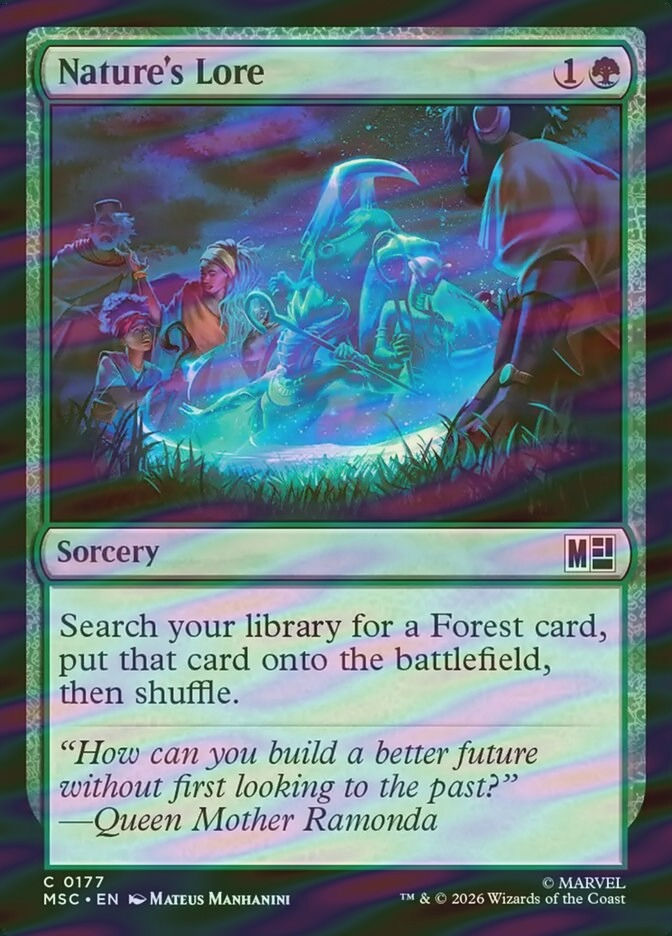 Nature's Lore (MSC) (177) / Surge Foil