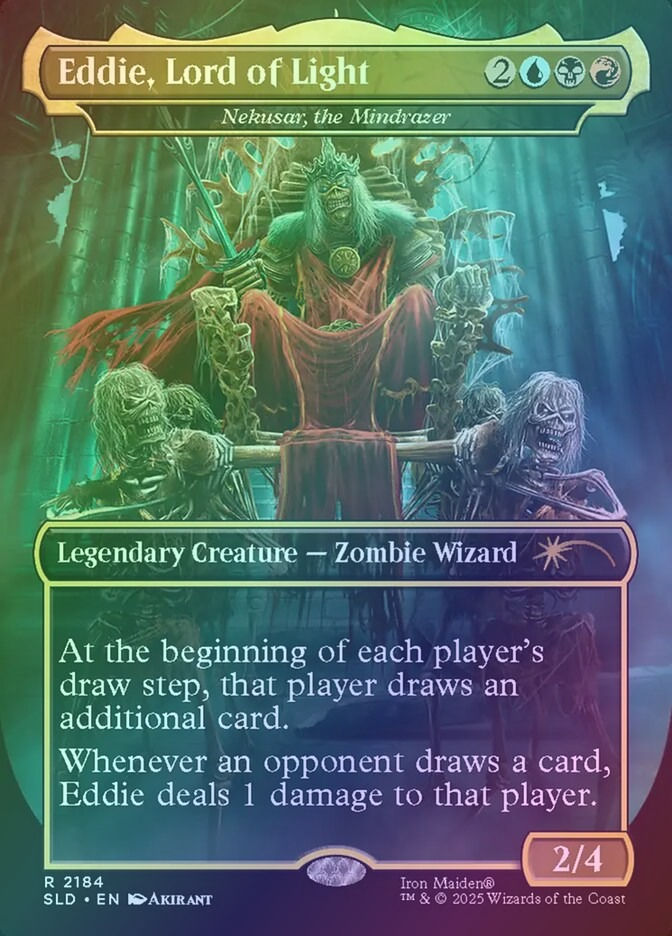 Nekusar, the Mindrazer (SLD) (2184) / Borderless / Foil