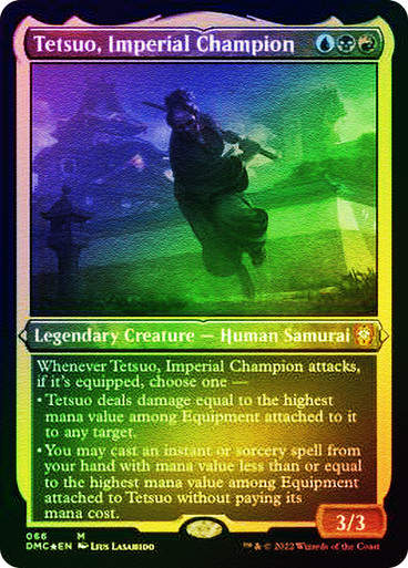 Tetsuo, Imperial Champion (DMC) / Foil Etched