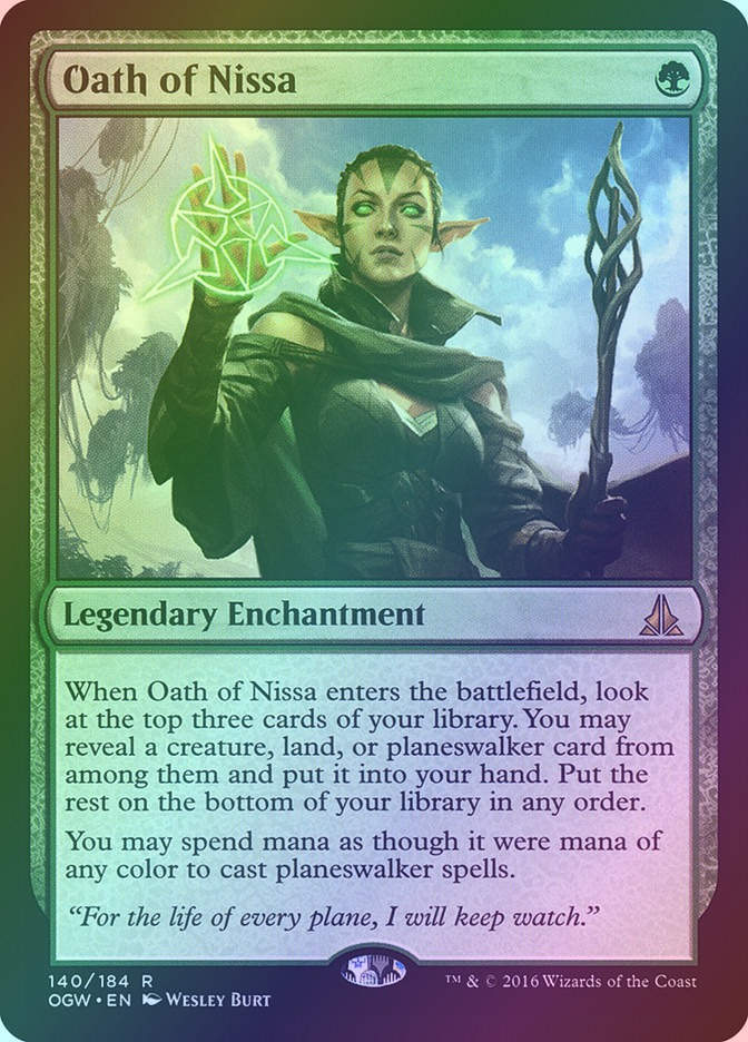 Oath of Nissa (OGW) (140) / Foil