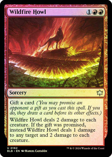 Wildfire Howl (blb) (162) / Foil