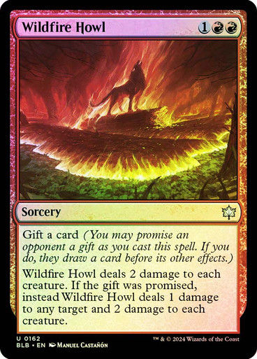 Wildfire Howl (blb) (162) / Foil