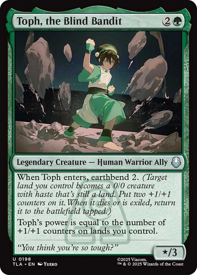 Toph, the Blind Bandit (TLA) (198)