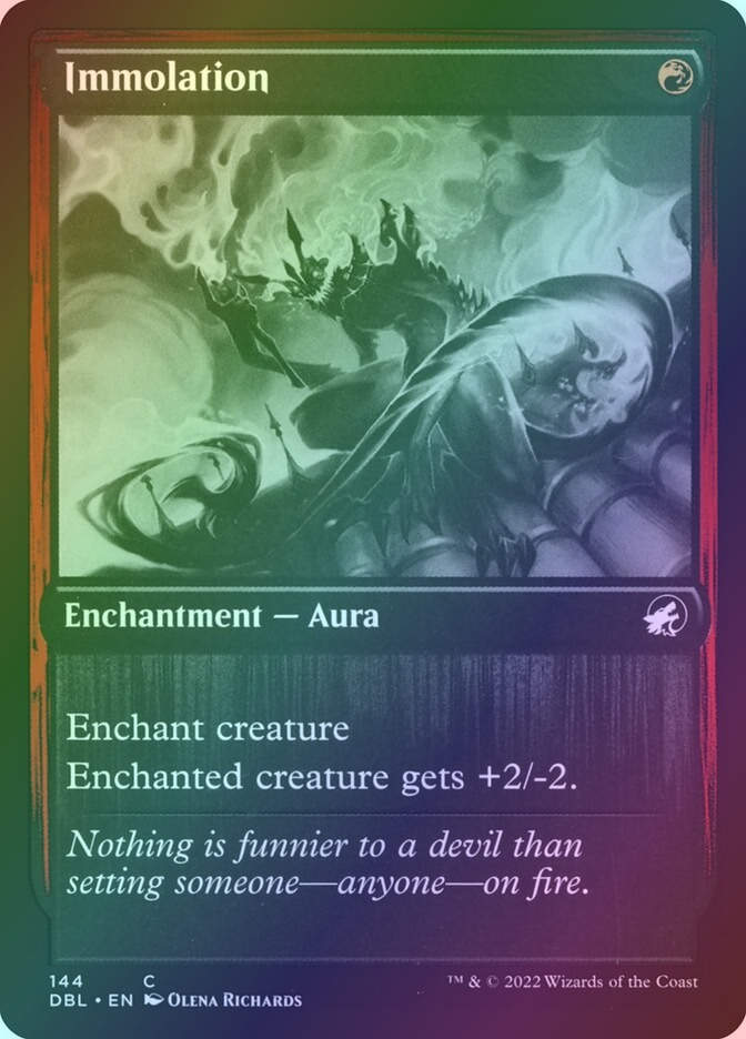 Immolation (DBL) (144) / Foil