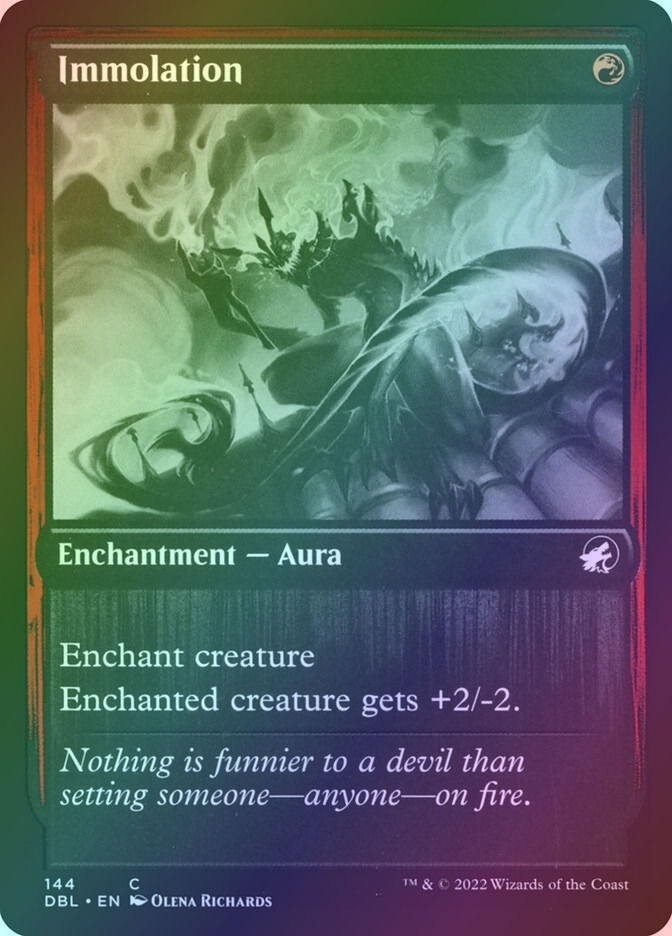 Immolation (DBL) (144) / Foil