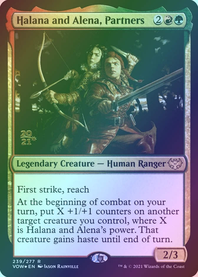 Halana and Alena, Partners (PVOW) (239s) / Foil