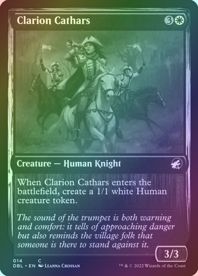 Clarion Cathars (DBL) (14) / Foil