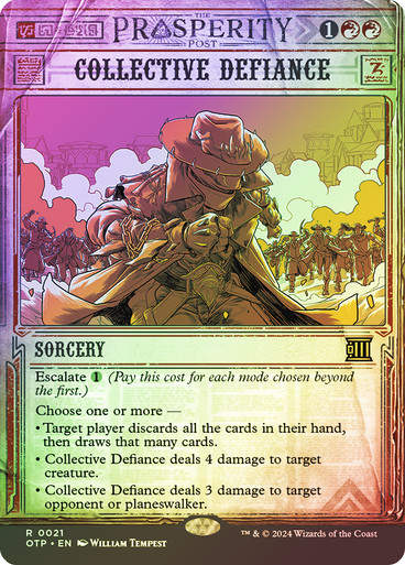 Collective Defiance (otp) (21) / Foil