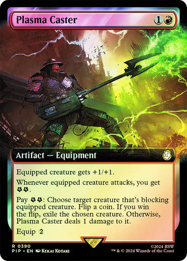 Plasma Caster (pip) (390) / Extended Art Foil