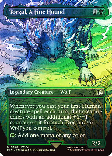Torgal, A Fine Hound (FIN) (345) / Borderless / Foil