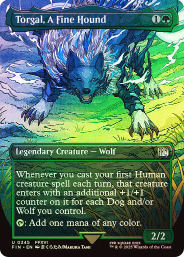 Torgal, A Fine Hound (FIN) (345) / Borderless / Foil
