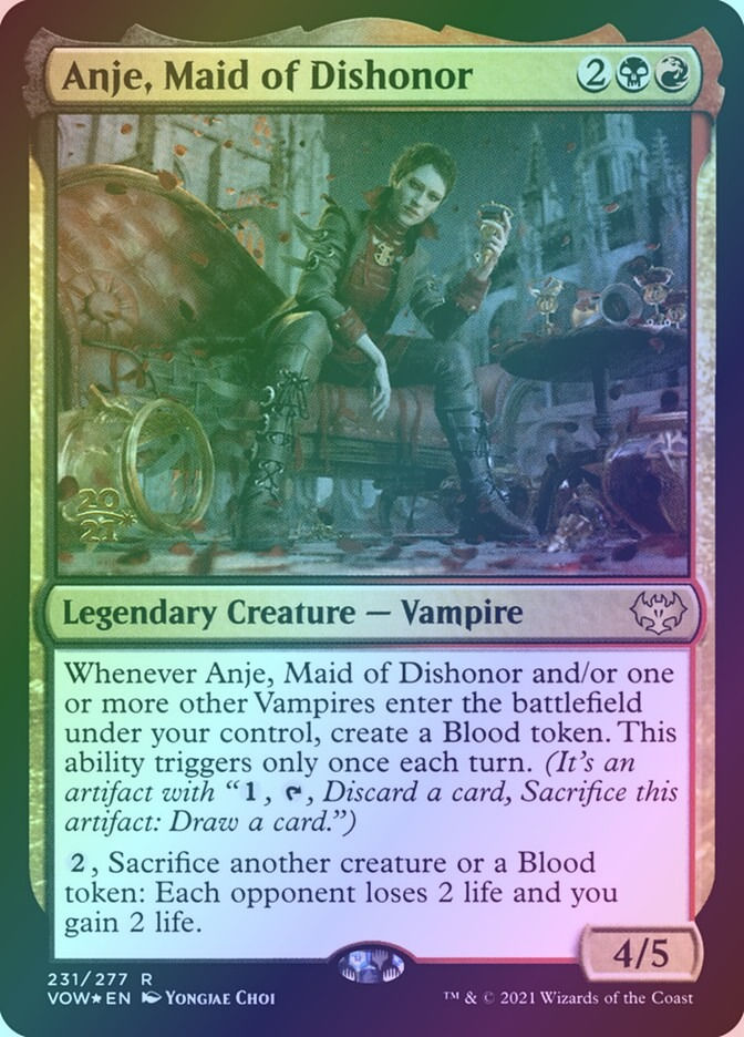 Anje, Maid of Dishonor (PVOW) (231s) / Foil