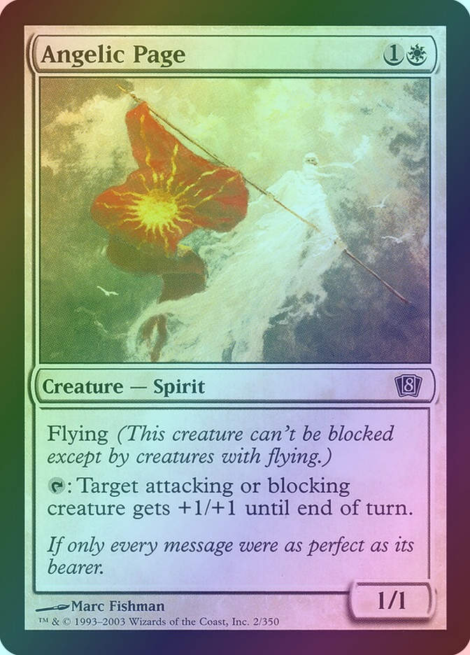 Angelic Page (8ED) (2★) / Foil