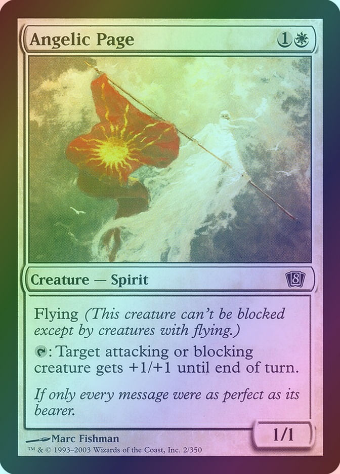 Angelic Page (8ED) (2★) / Foil