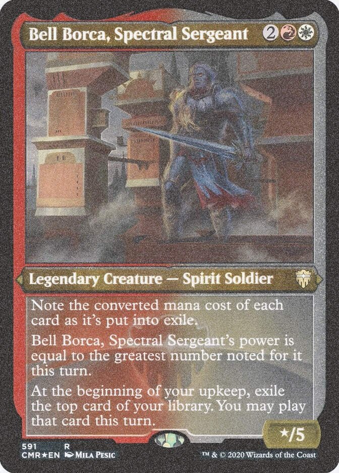 Bell Borca, Spectral Sergeant (CMR) (591) / Foil Etched