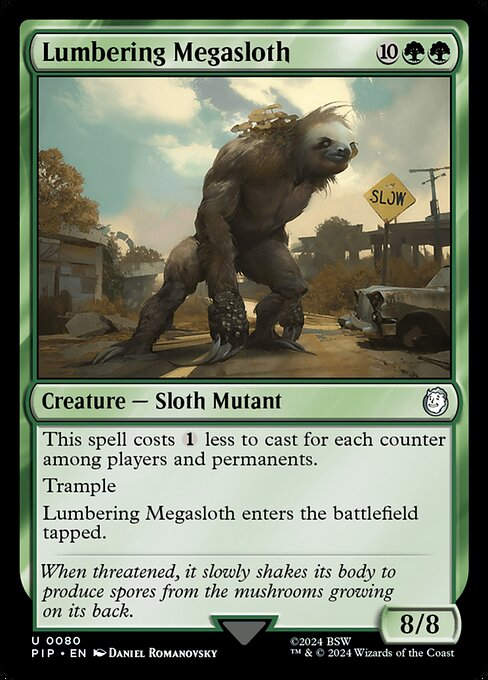 Lumbering Megasloth (pip) (80)