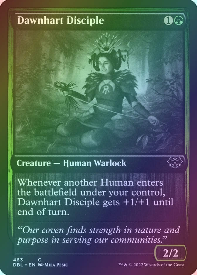 Dawnhart Disciple (DBL) (463) / Foil