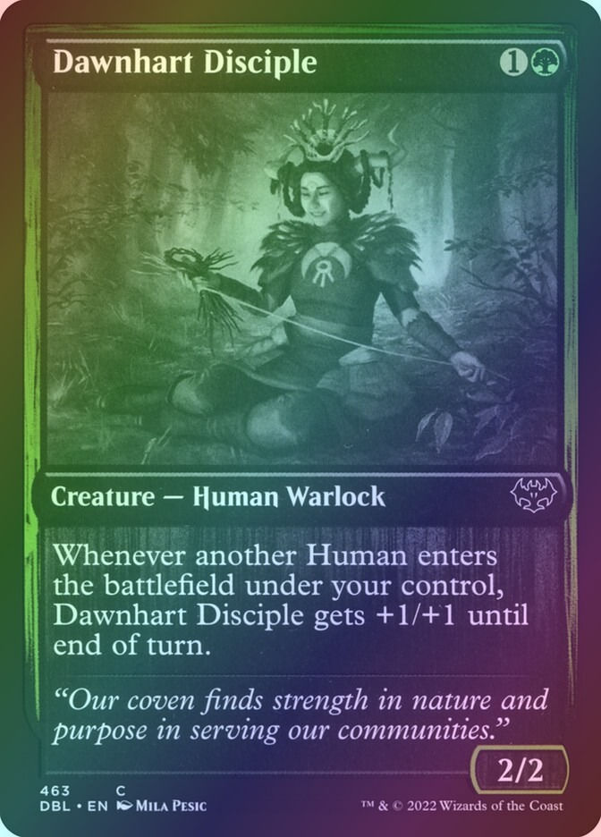 Dawnhart Disciple (DBL) (463) / Foil