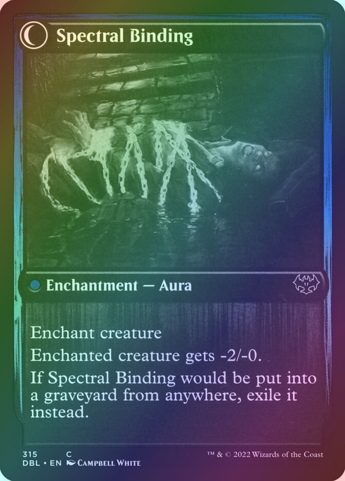 Binding Geist // Spectral Binding (DBL) (315) / Foil — cara 2 de 2