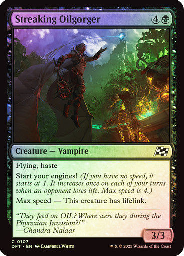 Streaking Oilgorger (DFT) (107) / Foil