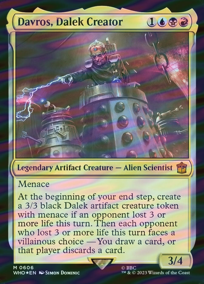 Davros, Dalek Creator (WHO) (606) / Surge Foil