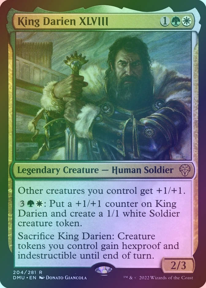 King Darien XLVIII (DMU) (204) / Foil