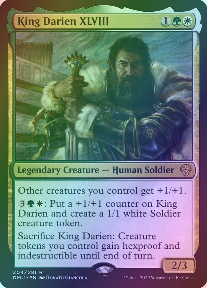 King Darien XLVIII (DMU) (204) / Foil