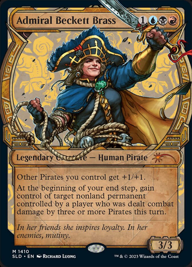 Admiral Beckett Brass (SLD) (1410) / Showcase
