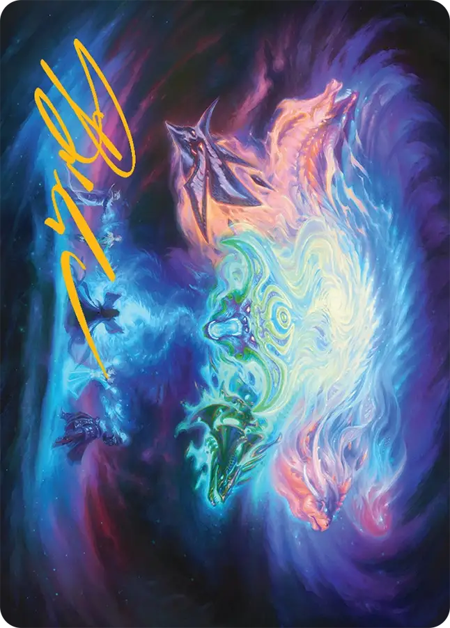 Call the Spirit Dragons Art Card 21/54 (ATDM)