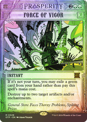 Force of Vigor (otp) (29) / Foil