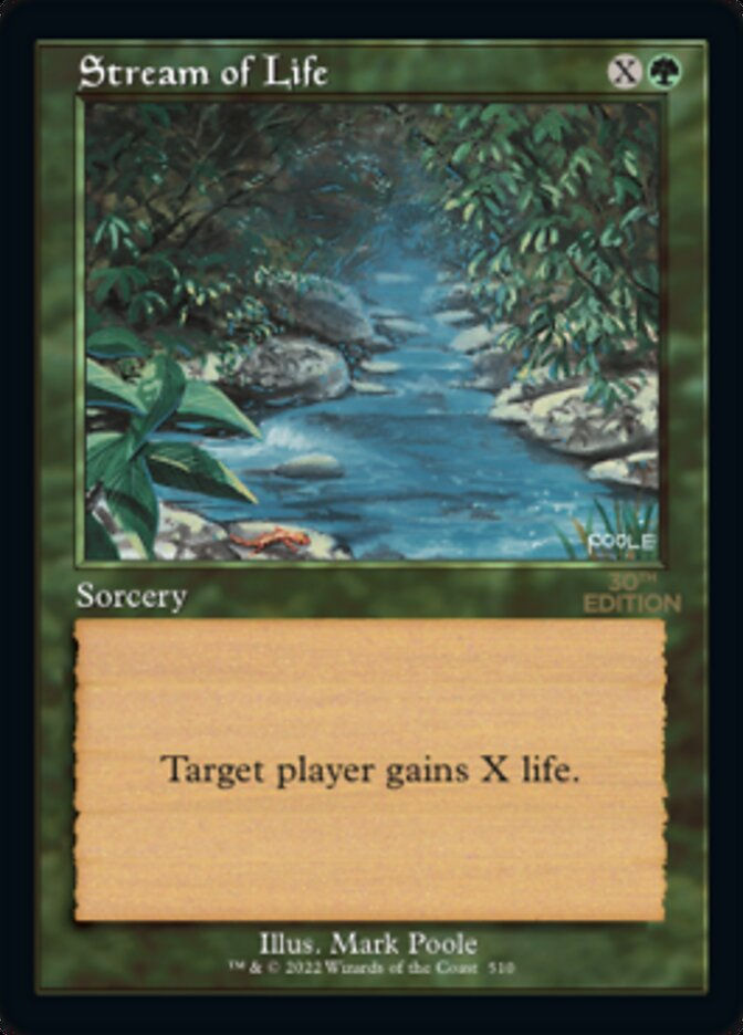 Stream of Life (30a) / Retro Frame