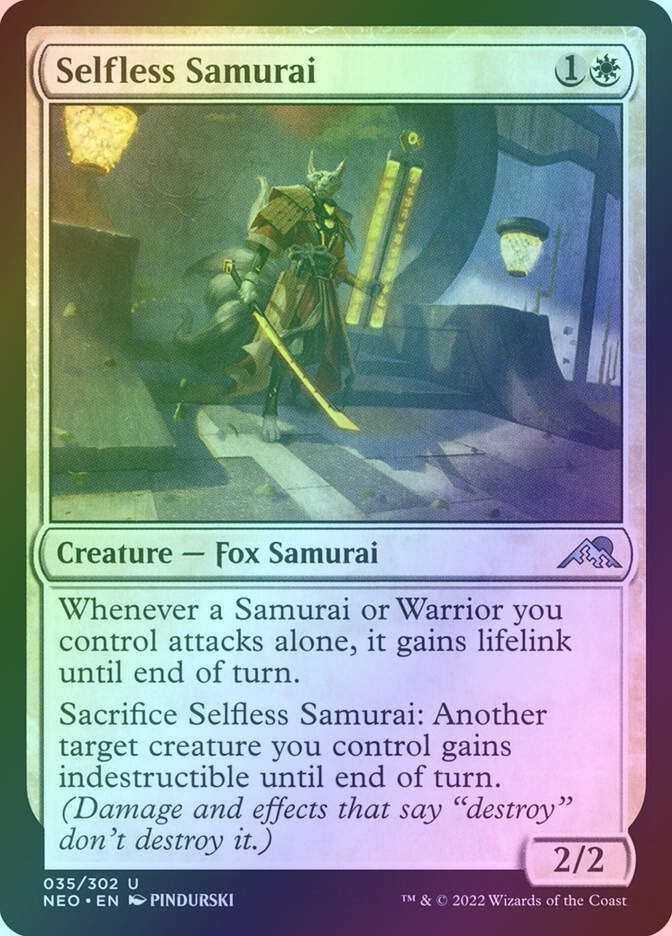 Selfless Samurai (NEO) (35) / Foil
