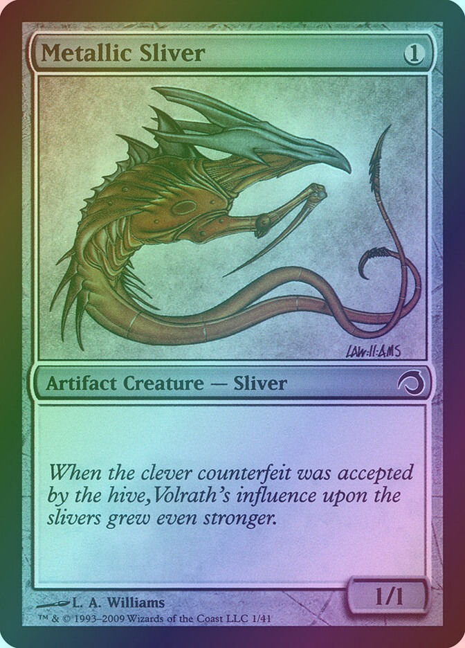 Metallic Sliver (H09) (1) / Foil