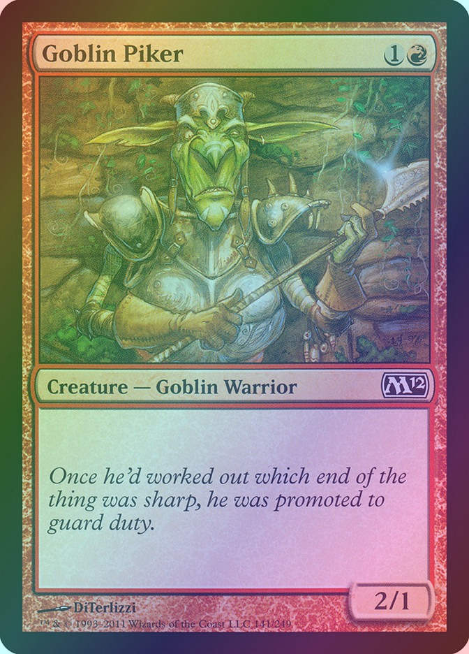 Goblin Piker (M12) (141) / Foil