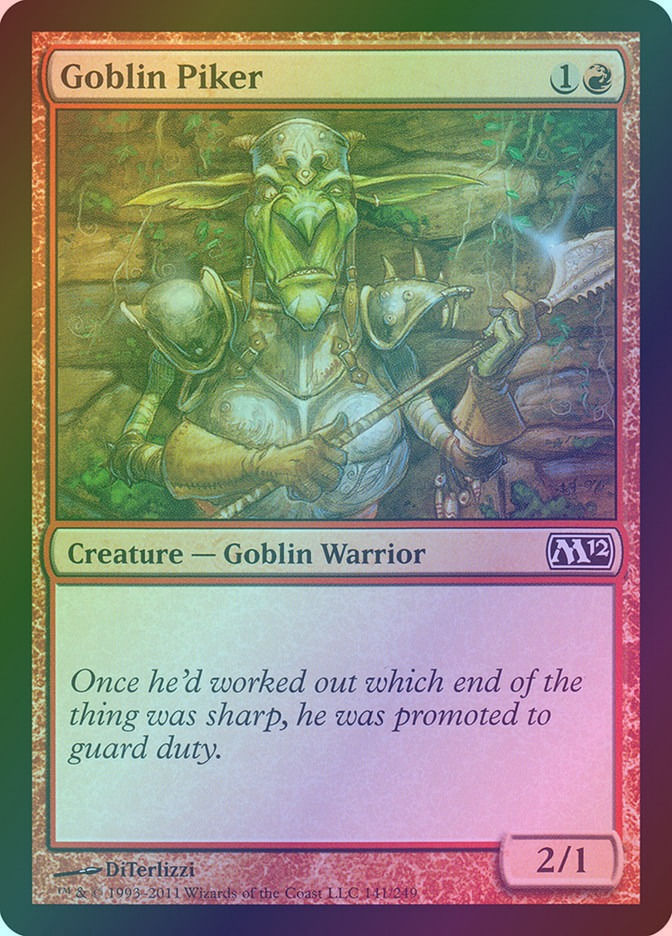 Goblin Piker (M12) (141) / Foil