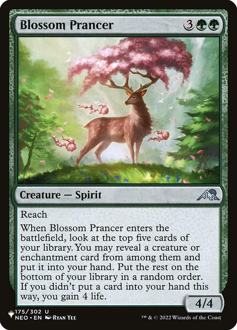 Blossom Prancer (PLST) (NEO-175)