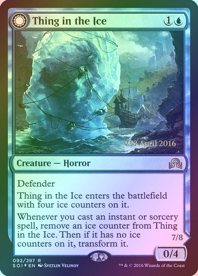 Thing in the Ice // Awoken Horror (PSOI) (92s) / Foil