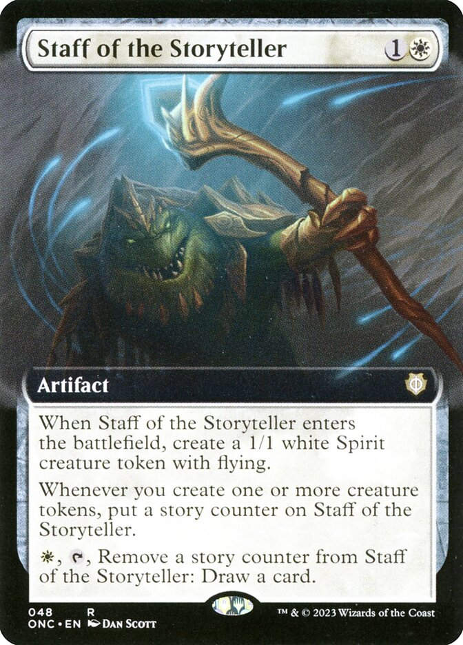 Staff of the Storyteller (ONC) (48) / Extended Art