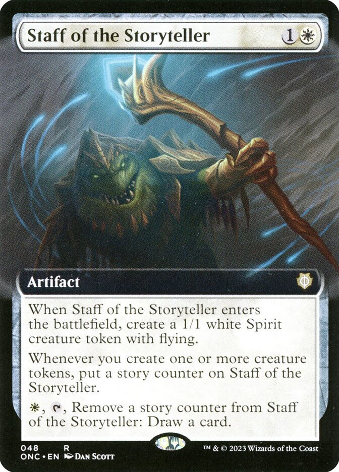 Staff of the Storyteller (ONC) (48) / Extended Art